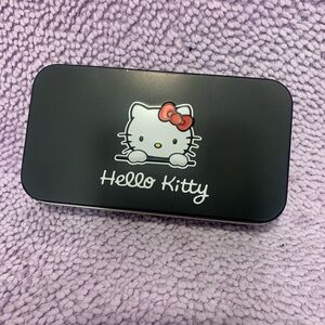 Hello Kitty Black Tin Box